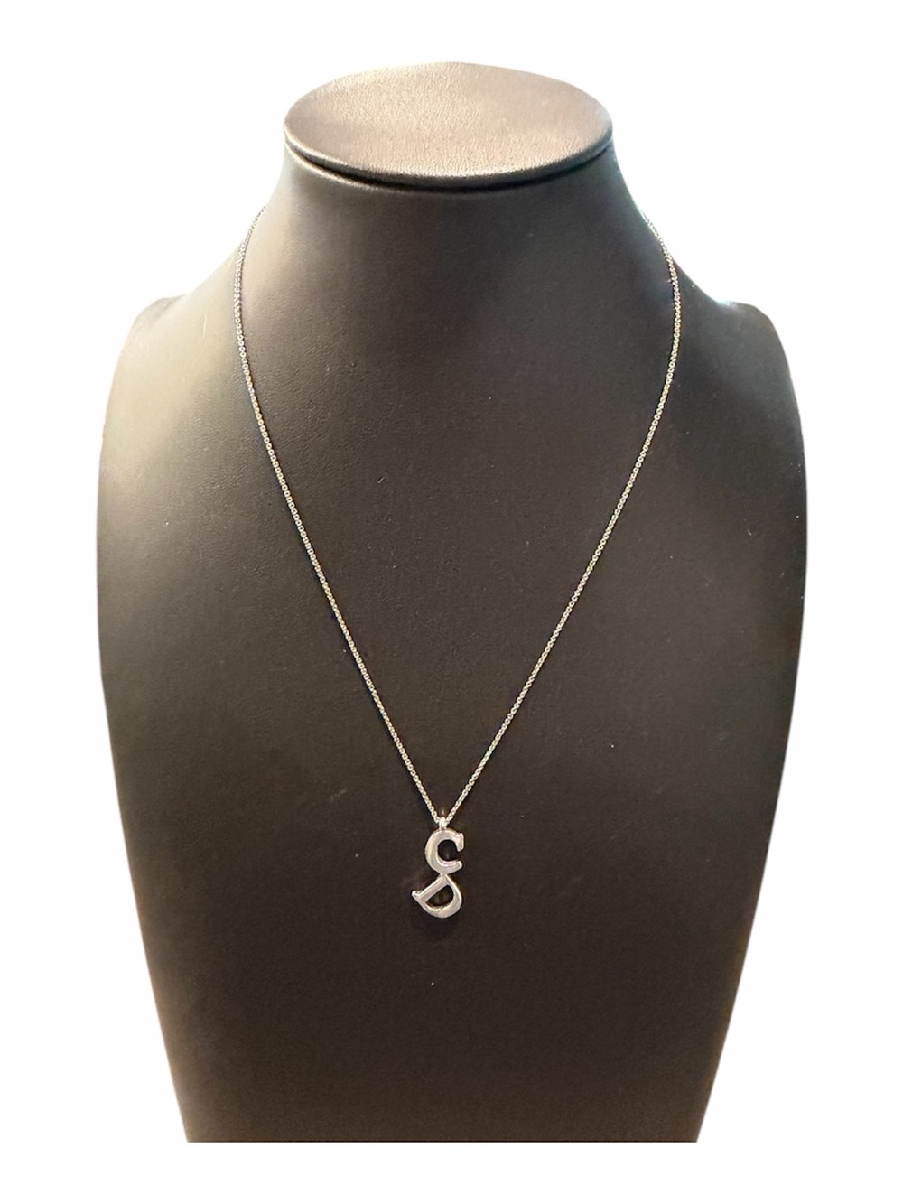 Dior Silver Pendant Necklace